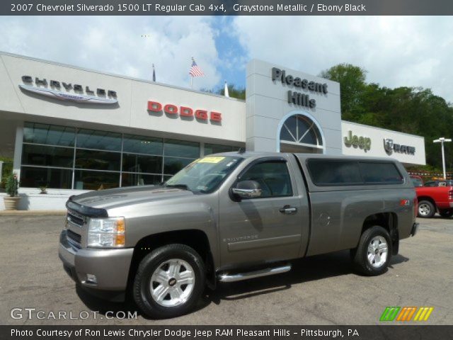 2007 Chevrolet Silverado 1500 LT Regular Cab 4x4 in Graystone Metallic