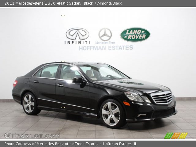 2011 Mercedes-Benz E 350 4Matic Sedan in Black