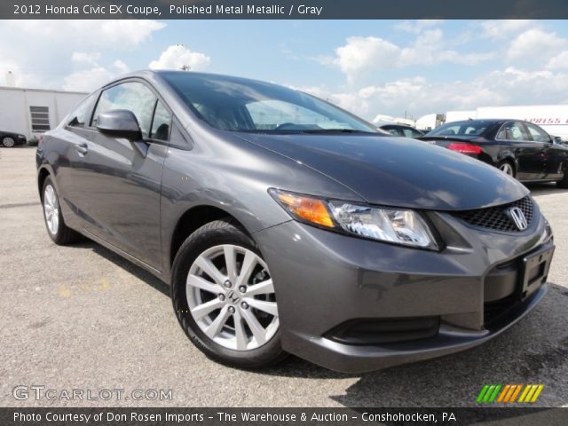 2012 Honda Civic EX Coupe in Polished Metal Metallic