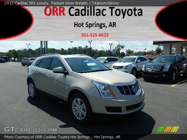 2012 Cadillac SRX Luxury in Radiant Silver Metallic