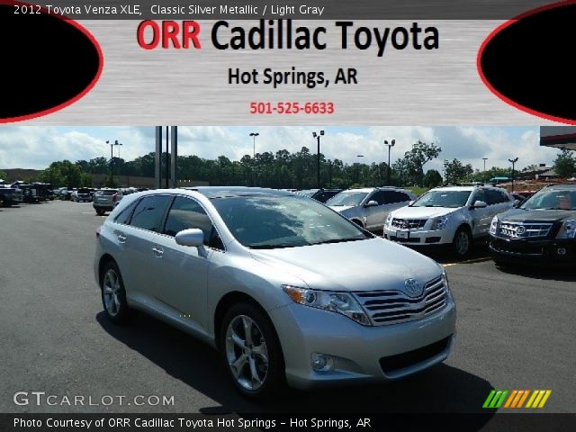 2012 Toyota Venza XLE in Classic Silver Metallic
