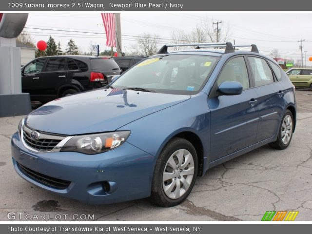 2009 Subaru Impreza 2.5i Wagon in Newport Blue Pearl