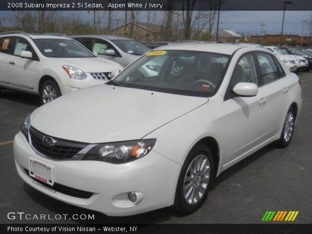 2008 Subaru Impreza 2.5i Sedan in Aspen White
