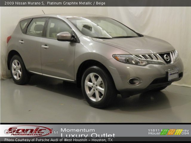 2009 Nissan Murano S in Platinum Graphite Metallic
