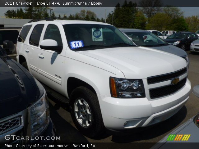 2011 Chevrolet Tahoe LT 4x4 in Summit White