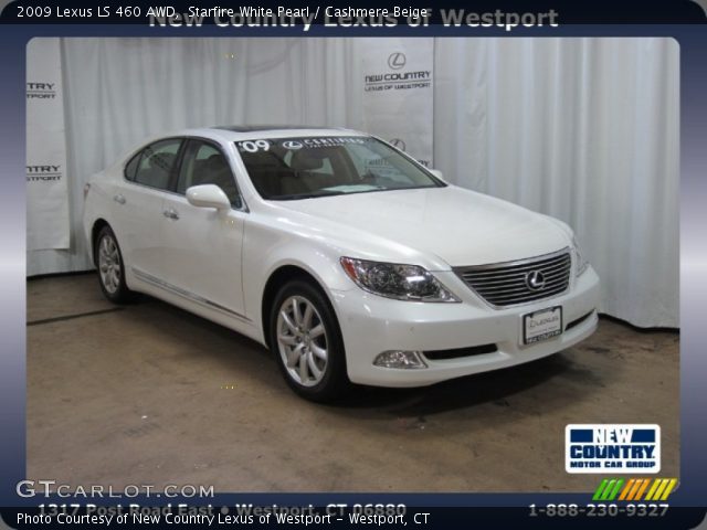 2009 Lexus LS 460 AWD in Starfire White Pearl