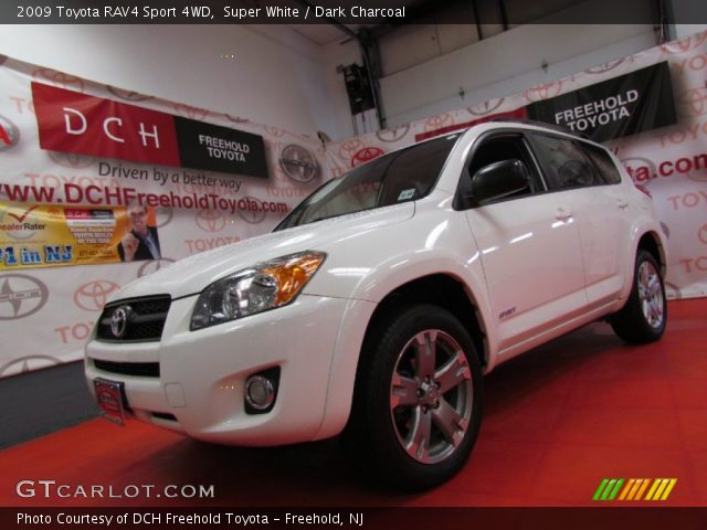 2009 Toyota RAV4 Sport 4WD in Super White
