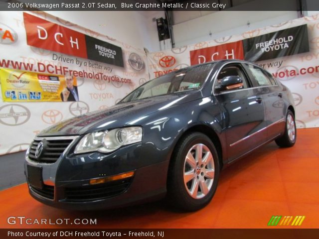 2006 Volkswagen Passat 2.0T Sedan in Blue Graphite Metallic