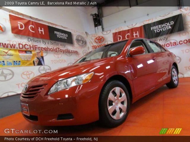 2009 Toyota Camry LE in Barcelona Red Metallic