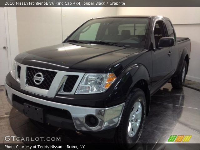 2010 Nissan Frontier SE V6 King Cab 4x4 in Super Black