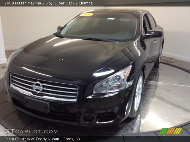 2009 Nissan Maxima 3.5 S in Super Black