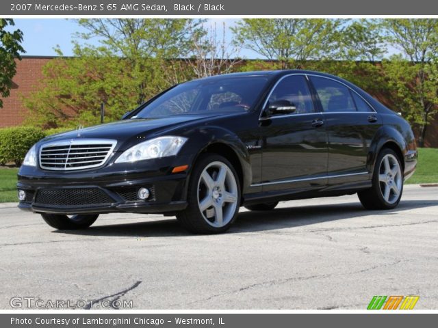 2007 Mercedes-Benz S 65 AMG Sedan in Black