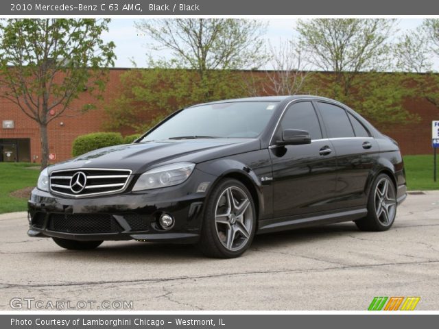 2010 Mercedes-Benz C 63 AMG in Black