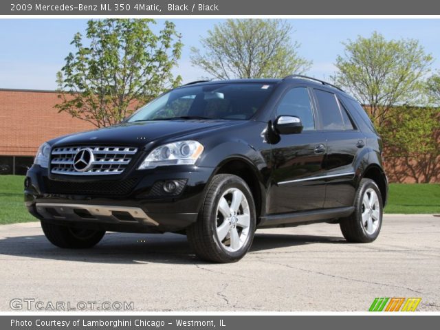 2009 Mercedes-Benz ML 350 4Matic in Black