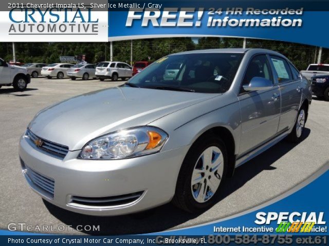 2011 Chevrolet Impala LS in Silver Ice Metallic