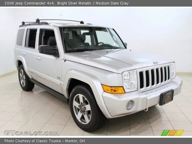 2006 Jeep Commander 4x4 in Bright Silver Metallic