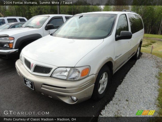 2004 Pontiac Montana  in Summit White
