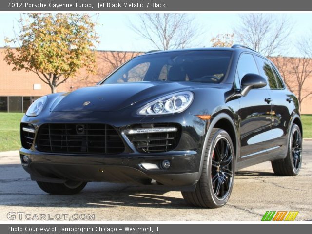 2012 Porsche Cayenne Turbo in Jet Black Metallic