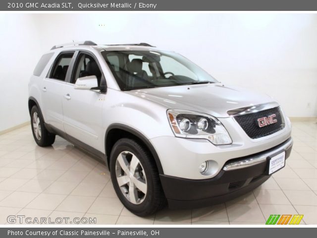 2010 GMC Acadia SLT in Quicksilver Metallic