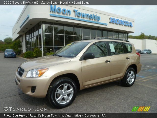 2009 Toyota RAV4 4WD in Sandy Beach Metallic