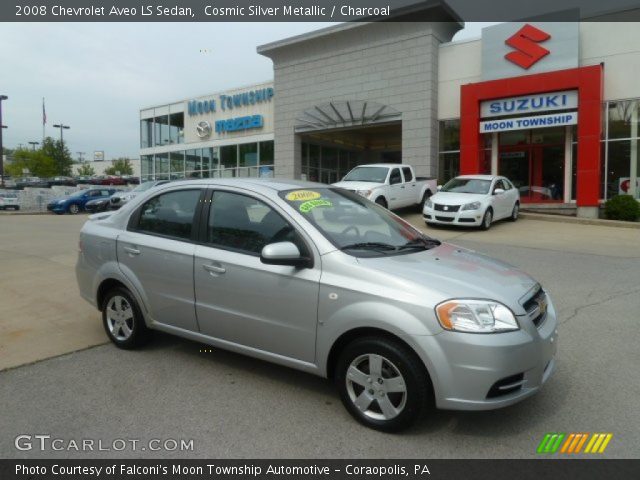 2008 Chevrolet Aveo LS Sedan in Cosmic Silver Metallic