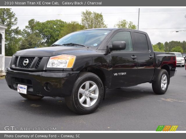 2010 Nissan Titan XE Crew Cab in Galaxy Black