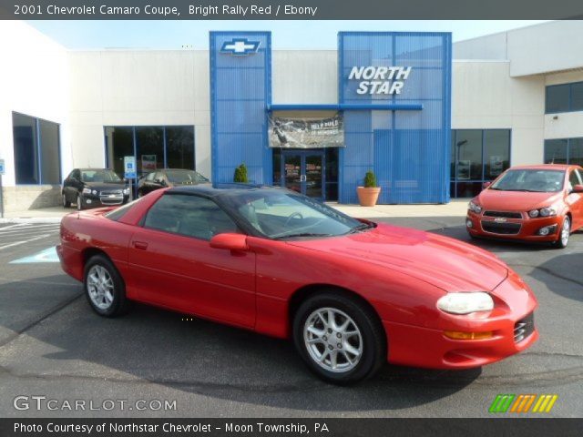 2001 Chevrolet Camaro Coupe in Bright Rally Red