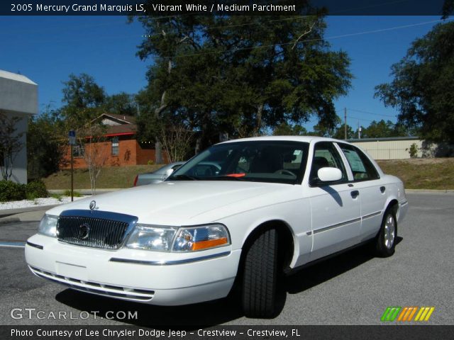2005 Mercury Grand Marquis LS in Vibrant White