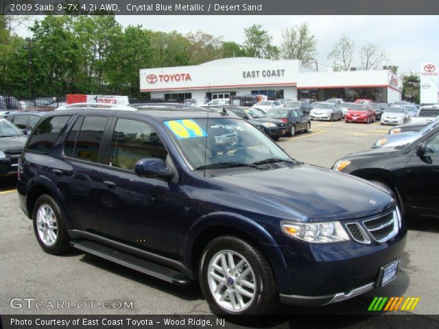 2009 Saab 9-7X 4.2i AWD in Crystal Blue Metallic