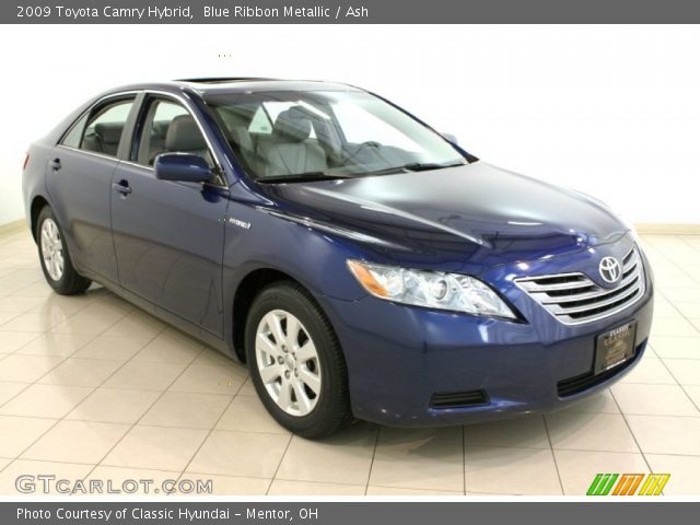 2009 Toyota Camry Hybrid in Blue Ribbon Metallic