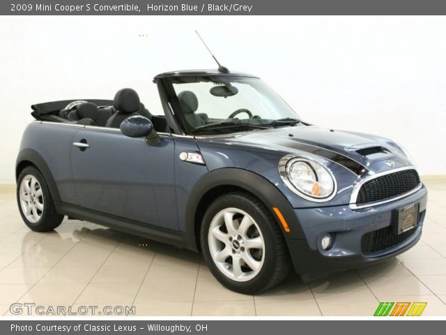 2009 Mini Cooper S Convertible in Horizon Blue