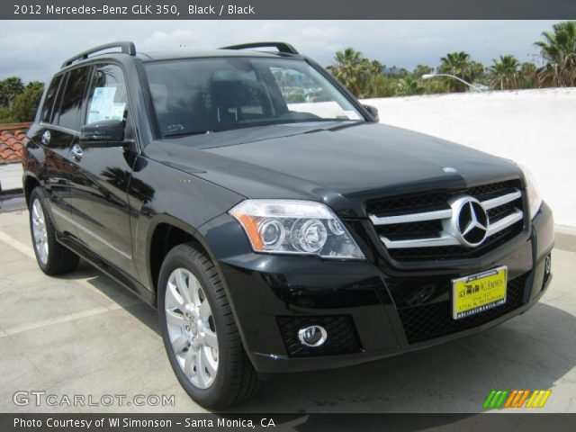 2012 Mercedes-Benz GLK 350 in Black
