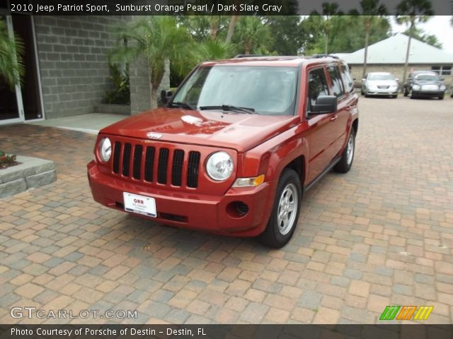2010 Jeep Patriot Sport in Sunburst Orange Pearl