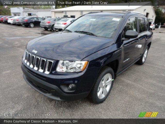 2012 Jeep Compass Latitude 4x4 in True Blue Pearl