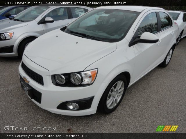 2012 Chevrolet Sonic LT Sedan in Summit White
