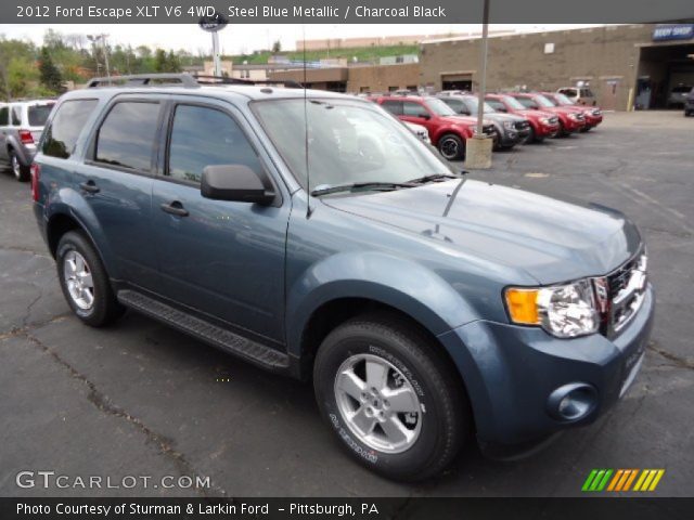 2012 Ford Escape XLT V6 4WD in Steel Blue Metallic