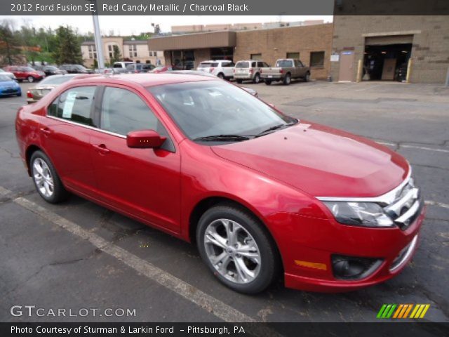 2012 Ford Fusion SE in Red Candy Metallic