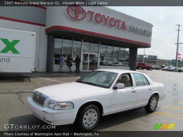 2007 Mercury Grand Marquis GS in Vibrant White