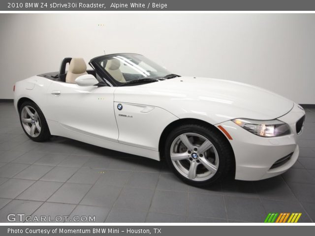 2010 BMW Z4 sDrive30i Roadster in Alpine White