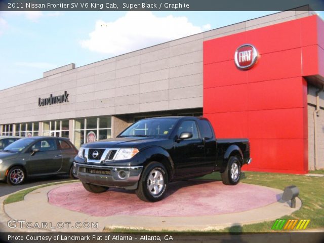 2011 Nissan Frontier SV V6 King Cab in Super Black