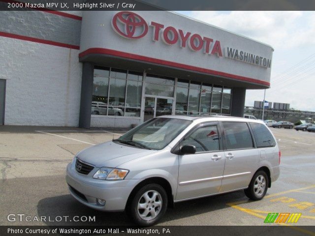 2000 Mazda MPV LX in Highlight Silver