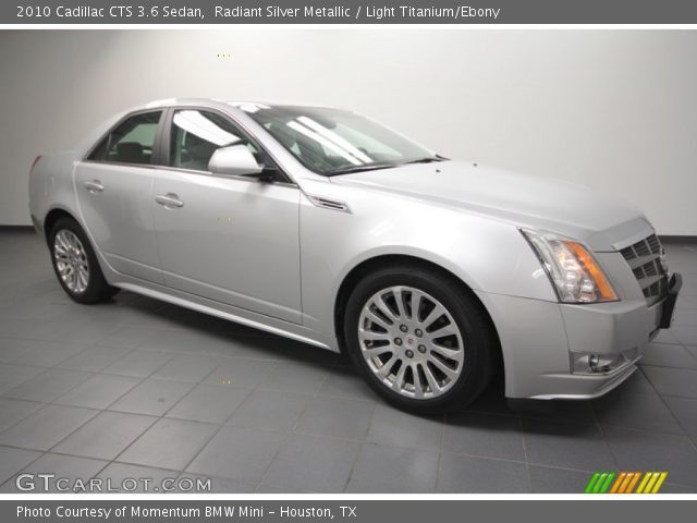 2010 Cadillac CTS 3.6 Sedan in Radiant Silver Metallic