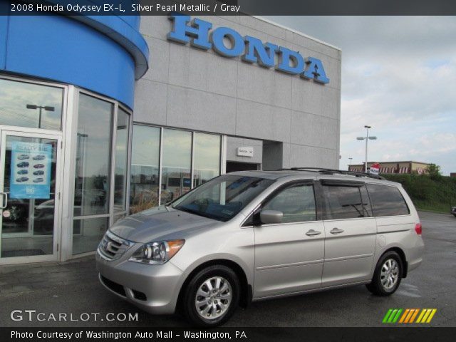 2008 Honda Odyssey EX-L in Silver Pearl Metallic