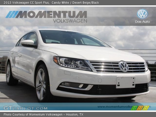 2013 Volkswagen CC Sport Plus in Candy White