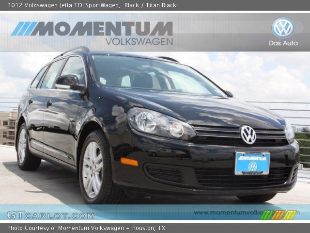 2012 Volkswagen Jetta TDI SportWagen in Black