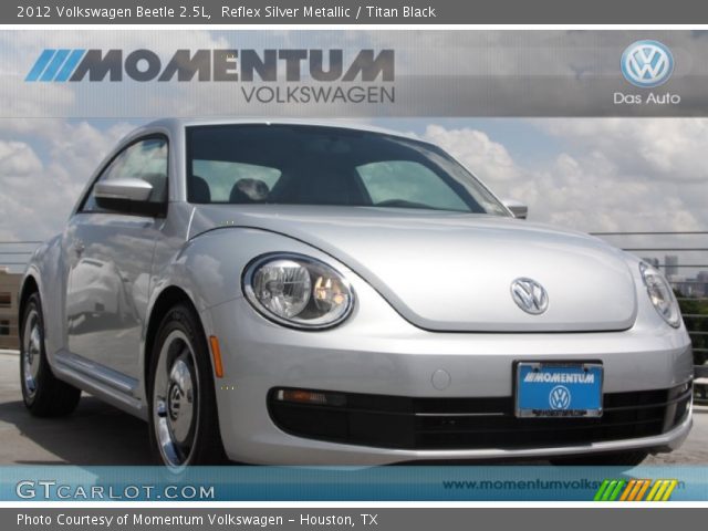 2012 Volkswagen Beetle 2.5L in Reflex Silver Metallic