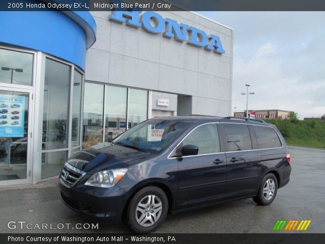 2005 Honda Odyssey EX-L in Midnight Blue Pearl