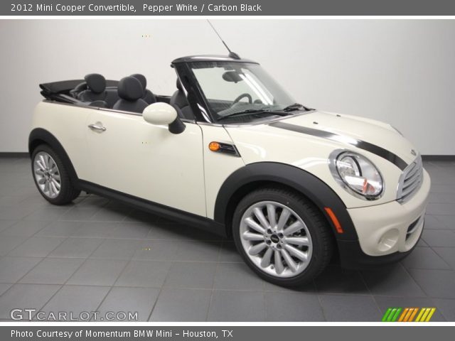 2012 Mini Cooper Convertible in Pepper White