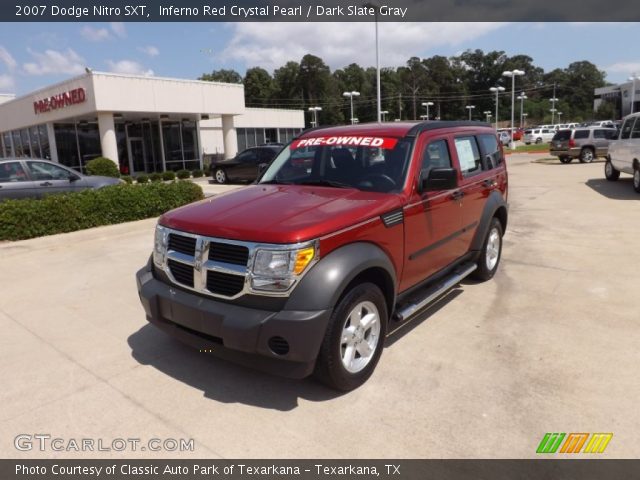 2007 Dodge Nitro SXT in Inferno Red Crystal Pearl