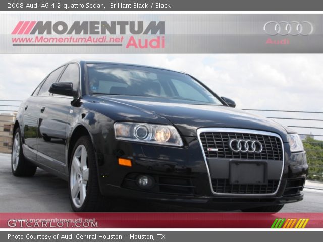 2008 Audi A6 4.2 quattro Sedan in Brilliant Black